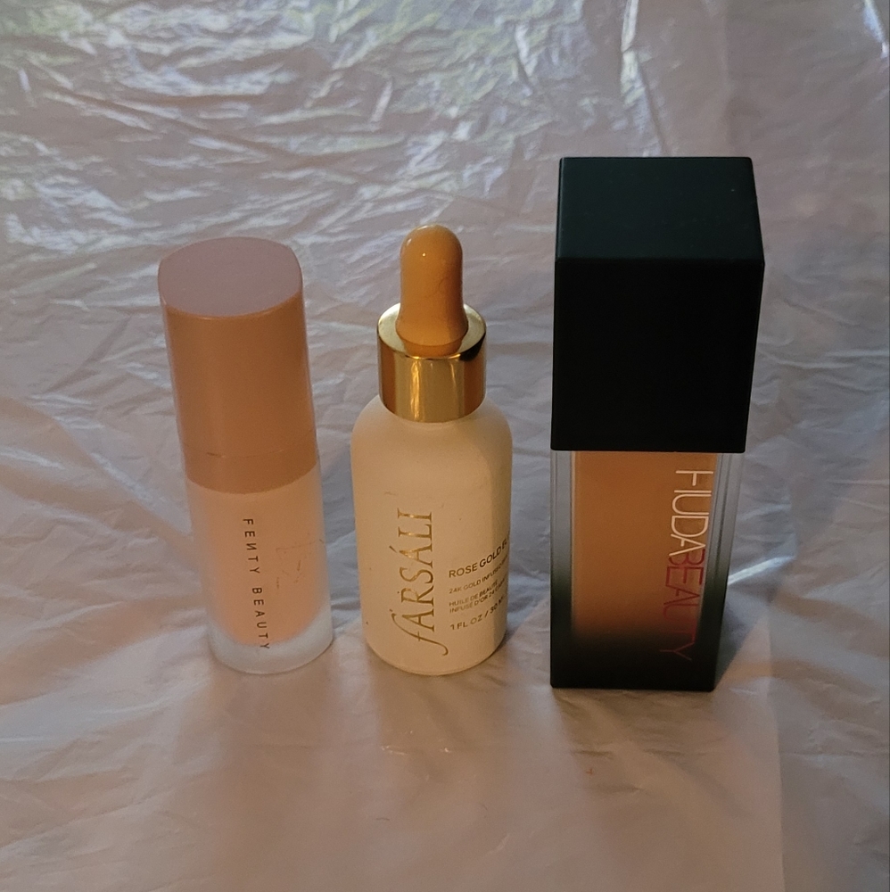 Lot of makeup
